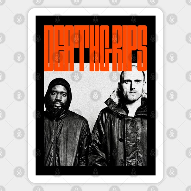 Death Grips -- Retro Design >> Fan Artwork Magnet by Tina Rogers Arts